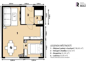 Prodej bytu 1+kk, Praha - Hloubětín, Šestajovická, 30 m2