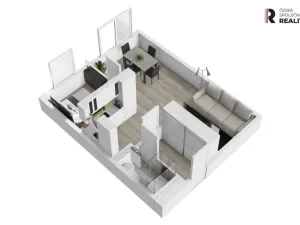 Prodej bytu 1+kk, Praha - Hloubětín, Šestajovická, 30 m2