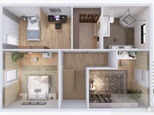 Prodej rodinného domu, Líšťany - Hunčice, 94 m2