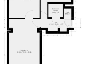 Pronájem bytu 2+1, Praha - Záběhlice, Struhařovská, 55 m2