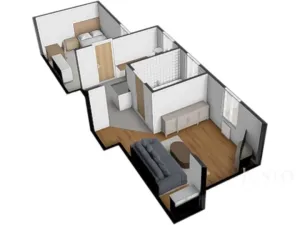 Prodej bytu 2+kk, Vráž - Stará Vráž, 51 m2