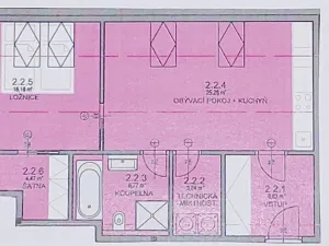 Pronájem bytu 2+kk, Květnice, Do Průhonu, 62 m2