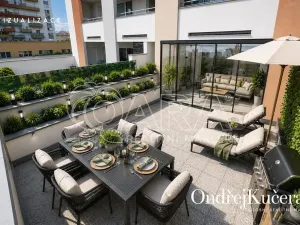 Prodej bytu 1+kk, Praha - Horní Měcholupy, Modenská, 70 m2