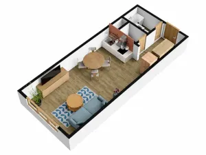 Prodej bytu 1+kk, Tábor, Havanská, 30 m2