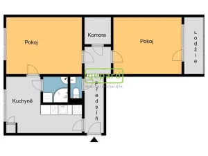 Prodej bytu 2+1, Brno - Kohoutovice, Stamicova, 59 m2