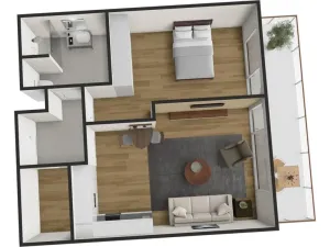 Pronájem bytu 2+kk, Kralupy nad Vltavou - Lobeček, J. Wolkera, 63 m2