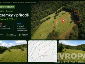Prodej pozemku, Beroun, 3521 m2