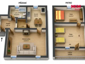 Prodej chalupy, Zruč nad Sázavou, Ke Ctiborkám, 65 m2
