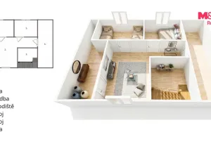 Prodej chaty, Branná, 108 m2