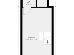Pronájem bytu 2+kk, Praha - Kbely, Pod Nouzovem, 57 m2