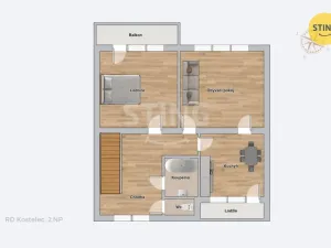 Prodej rodinného domu, Kostelec, 253 m2