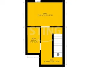 Prodej rodinného domu, Zubří, Horní, 82 m2