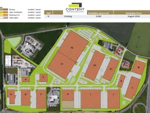 Pronájem skladu, Olomouc - Slavonín, Na Statkách, 5840 m2