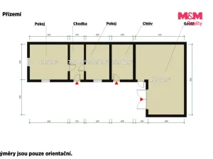 Prodej rodinného domu, Žichovice, 102 m2
