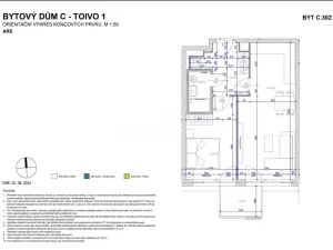 Pronájem bytu 2+kk, Praha - Chodov, Kárníkova, 52 m2