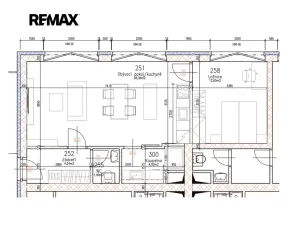 Pronájem bytu 2+kk, Praha - Újezd nad Lesy, Račiněveská, 51 m2