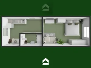 Pronájem bytu 1+1, Plzeň, Plovární, 36 m2