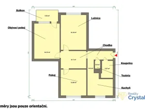 Prodej bytu 3+1, Mariánské Lázně, Bezejmenná, 59 m2
