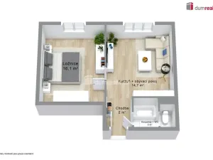 Prodej bytu 1+1, Horní Slavkov, Dlouhá, 38 m2