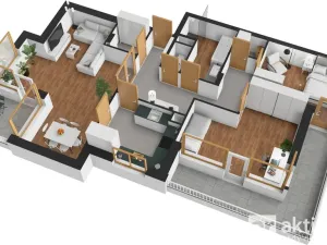 Prodej bytu 3+1, Praha - Žižkov, Mezi domky, 110 m2