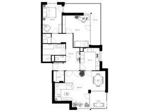 Prodej bytu 3+1, Praha - Žižkov, Mezi domky, 110 m2