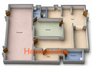 Pronájem kanceláře, Havířov-Šumbark, nám. T. G. Masaryka, 120 m2