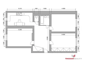 Pronájem bytu 3+1, Hradec Králové, Čelakovského, 91 m2