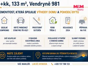 Prodej atypického bytu, Vendryně, 133 m2