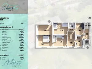 Prodej rodinného domu, Řitka, Zahradní, 117 m2