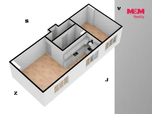 Prodej bytu 2+1, Habartov, Raisova, 58 m2