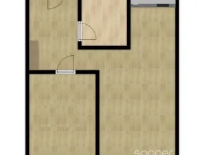 Pronájem bytu 2+kk, Praha - Prosek, Jetřichovická, 44 m2