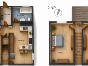 Prodej bytu 3+1, Otrokovice, Dobrovského, 101 m2