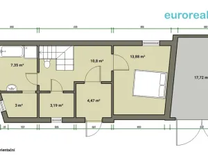 Prodej rodinného domu, Toužim, Vodní, 122 m2
