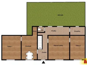 Prodej rodinného domu, Ivaň, 117 m2