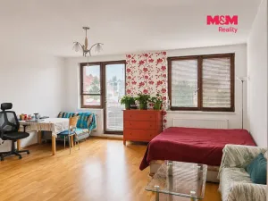 Pronájem bytu 1+kk, Praha - Podolí, Dvorecká, 50 m2
