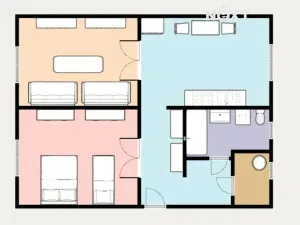 Pronájem bytu 2+1, Solenice, 51 m2
