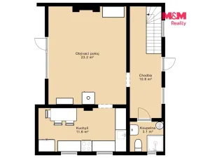 Prodej chaty, Čakov - Čakovec, 92 m2