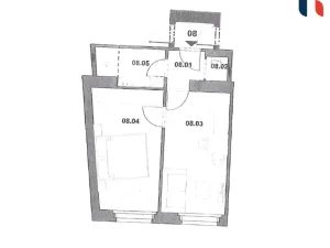 Pronájem bytu 2+kk, Praha - Libeň, Davídkova, 36 m2