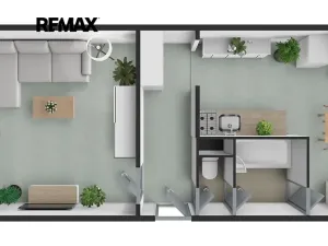 Prodej bytu 1+1, Přeštice, Rybova, 37 m2