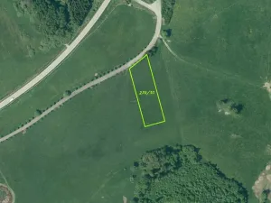 Dražba pozemku pro bydlení, Černá v Pošumaví, 4978 m2