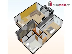 Pronájem bytu 2+kk, Praha - Žižkov, Jeseniova, 84 m2