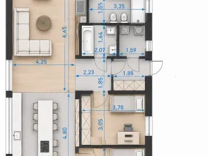Prodej rodinného domu, Kožušany-Tážaly, 120 m2