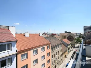 Pronájem bytu 2+kk, Brno - Zábrdovice, Příční, 36 m2