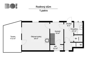 Prodej rodinného domu, Zubčice, 140 m2