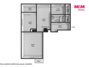 Prodej bytu 3+1, Horšovský Týn - Tasnovice, 71 m2