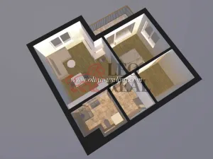 Pronájem bytu 2+kk, Praha - Vysočany, Strnadových, 63 m2