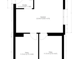 Prodej bytu 3+kk, Opava - Předměstí, Olomoucká, 55 m2