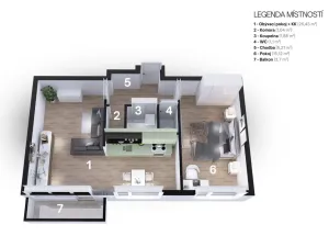 Prodej bytu 3+1, Ostrava - Hrabůvka, Cholevova, 75 m2