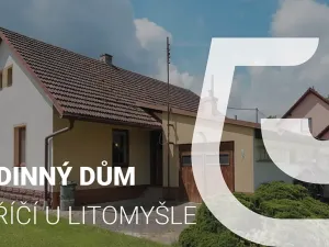 Prodej rodinného domu, Poříčí u Litomyšle, 77 m2
