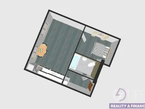 Prodej bytu 2+kk, Hostinné, Nádražní, 52 m2